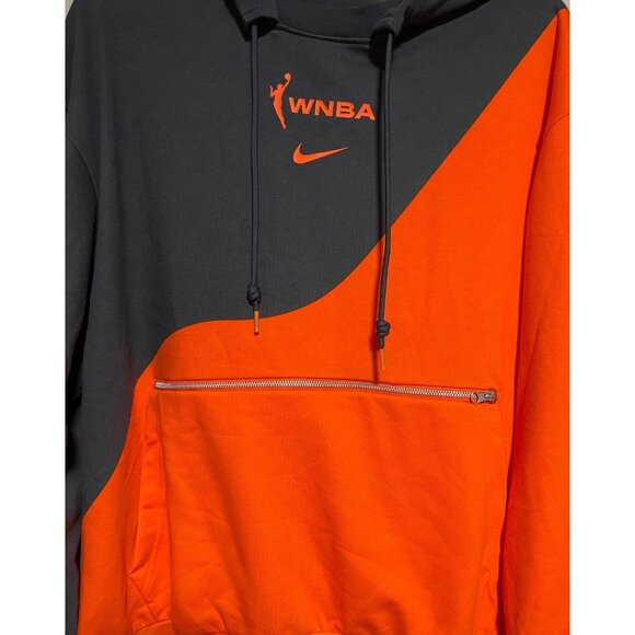 Nike Mens WNBA Nike Standard Issue Hoodie Size XXL Orange Gray Basketball - Picture 7 of 7